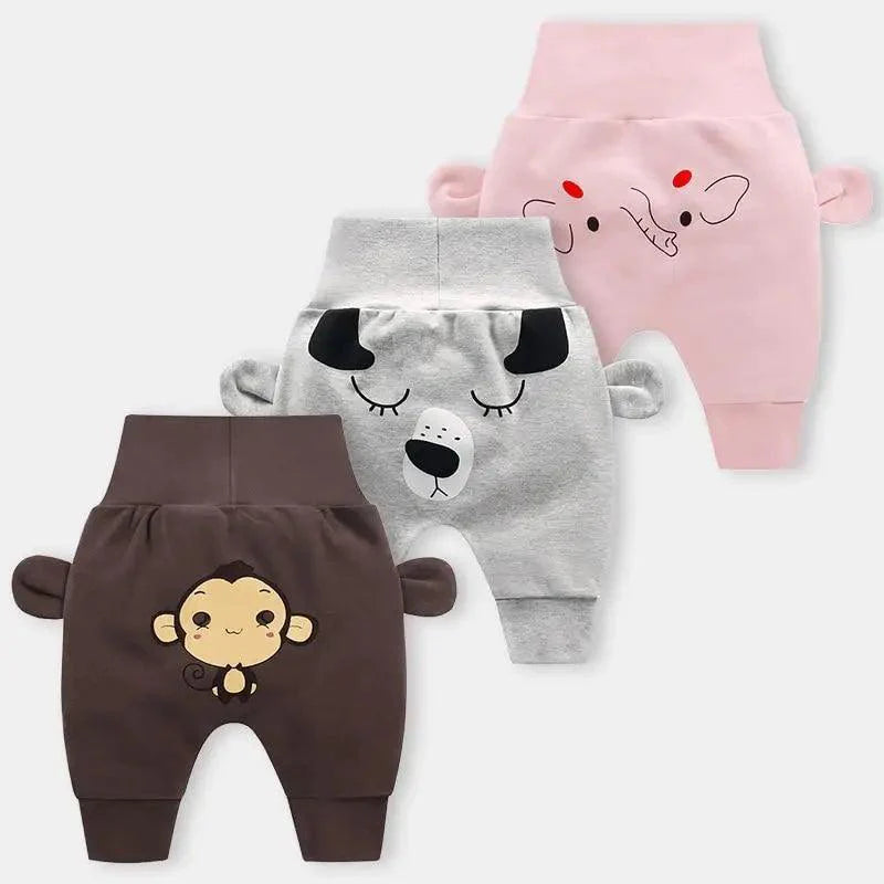 Pantalon mignon pour bébé garçon fille motif dessin animé, pantalon enfant en bas âge printemps automne nouveau-né