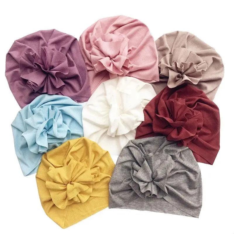 Bonnet bébé pour enfants nœuds fille garçon bonnet casquette bébés filles chapeau enfants