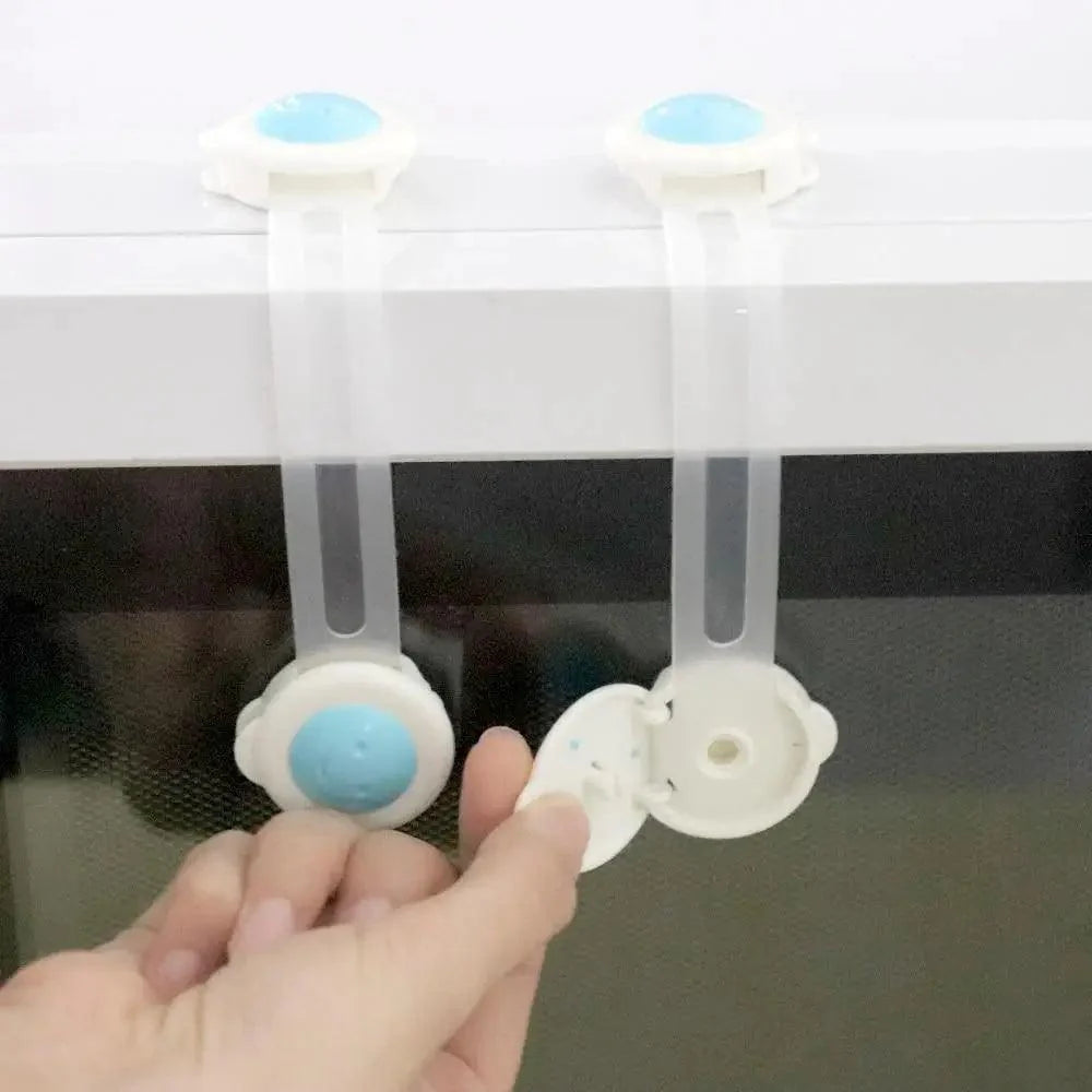Serrure de sécurité bébé pour armoire, tiroir, porte de réfrigérateur, bloqueurs en plastique pour protection de sécurité des enfants