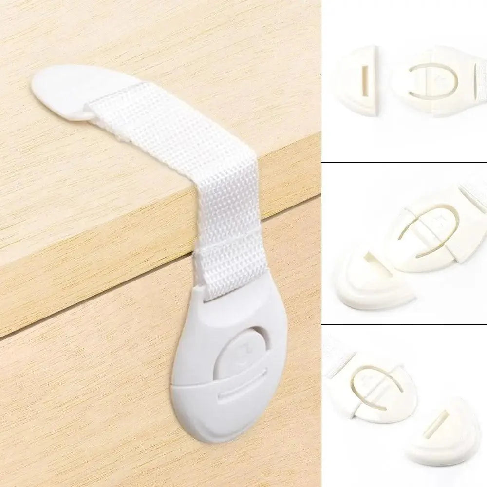 Serrure de sécurité bébé pour armoire, tiroir, porte de réfrigérateur, bloqueurs en plastique pour protection de sécurité des enfants