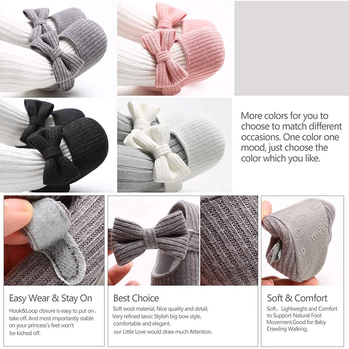 Chaussures souples pour bébé et jeune enfant