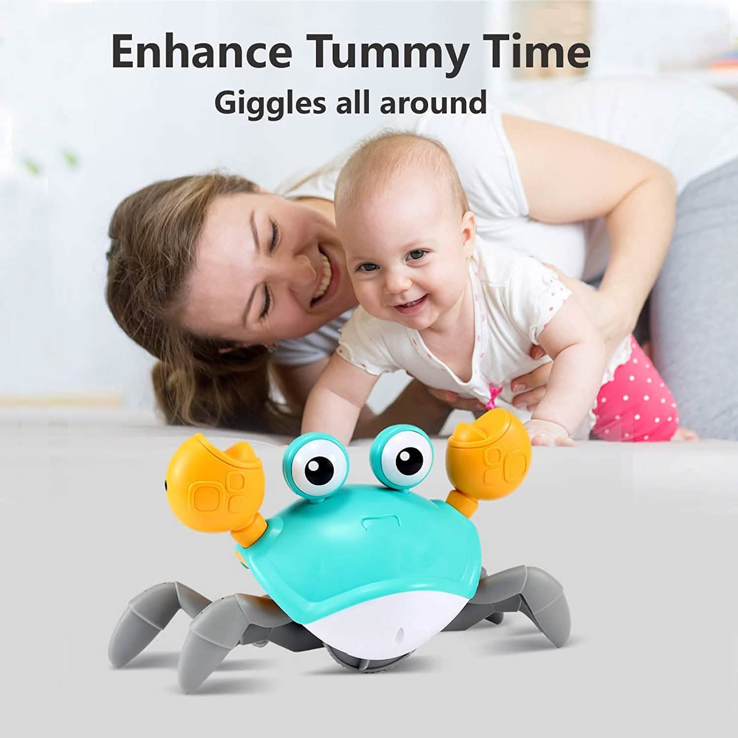 Jouets pour bébé – Crabe rampant