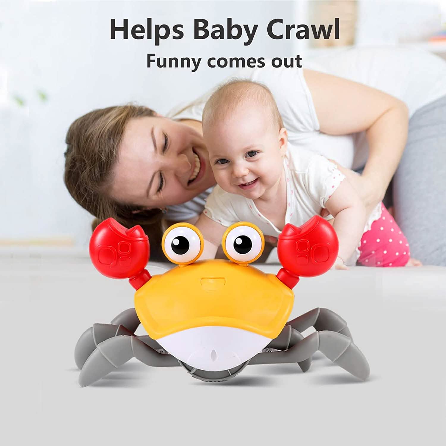 Jouets pour bébé – Crabe rampant