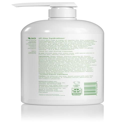 Lotion émolliente non parfumée Alba Botanica, 946 ml