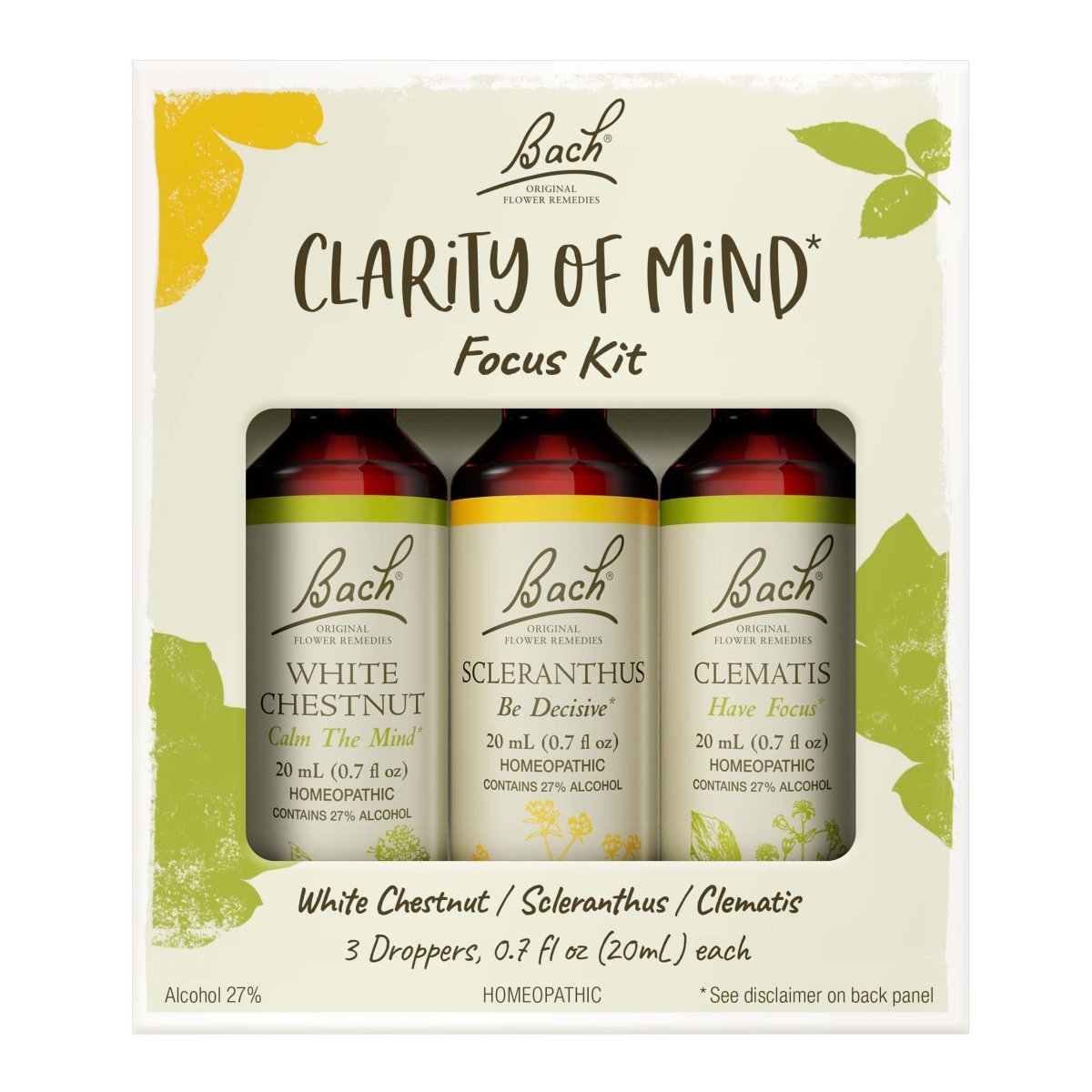 Kit Bach Clarté d'Esprit et Concentration