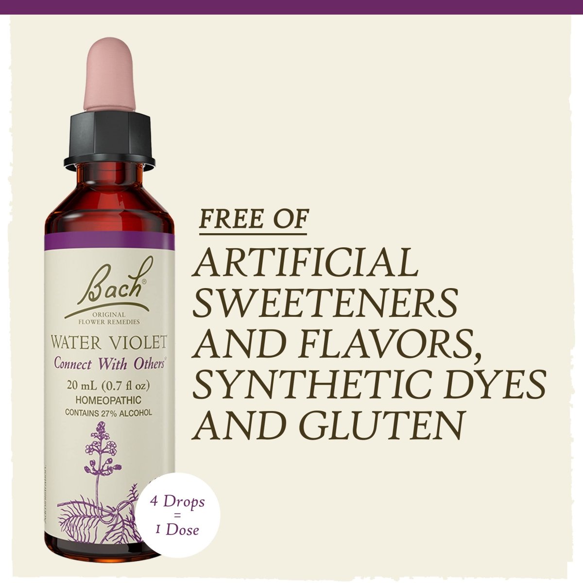 Fleur de Bach Violette d'Eau 20 ml