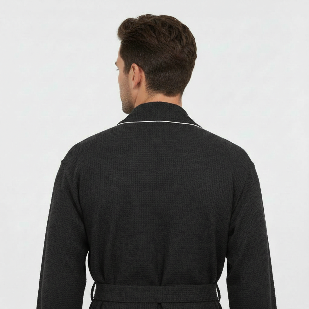 Peignoir gaufré de qualité supérieure pour homme