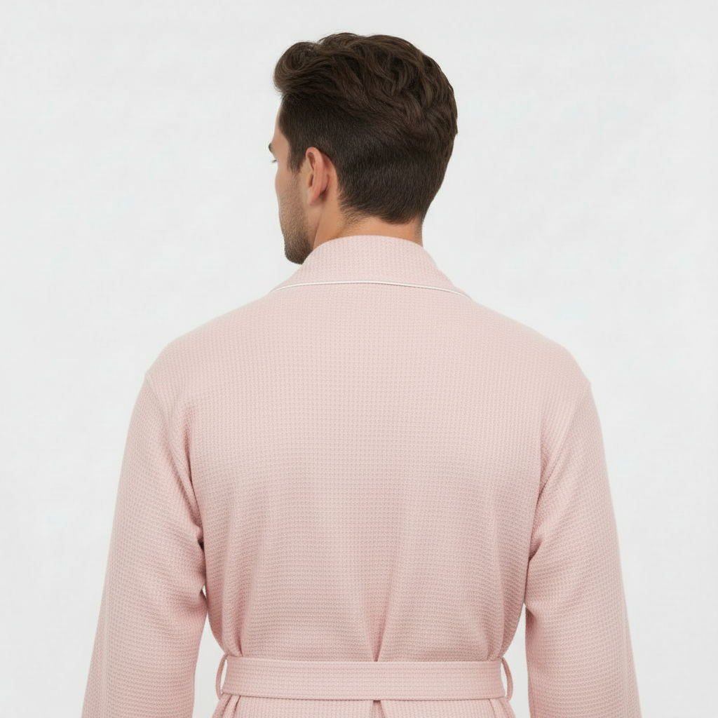 Peignoir gaufré de qualité supérieure pour homme