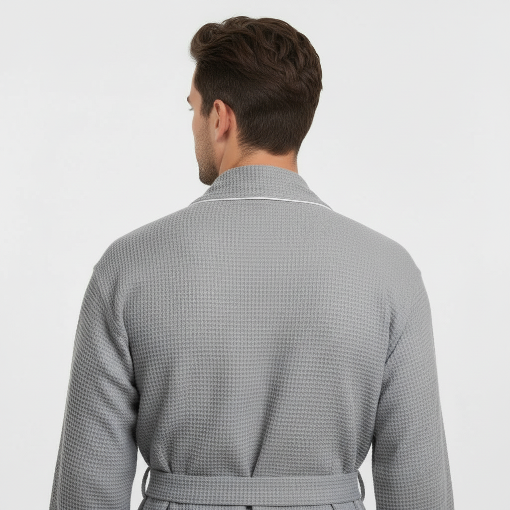 Peignoir gaufré de qualité supérieure pour homme