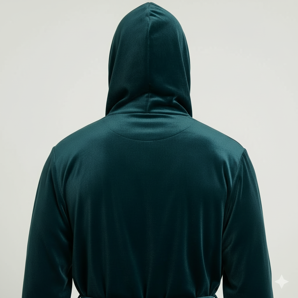 Robe de chambre pour homme à capuche – Confort douillet ultra-doux pour le quotidien