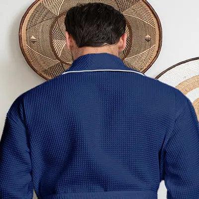 Peignoir gaufré de qualité supérieure pour homme