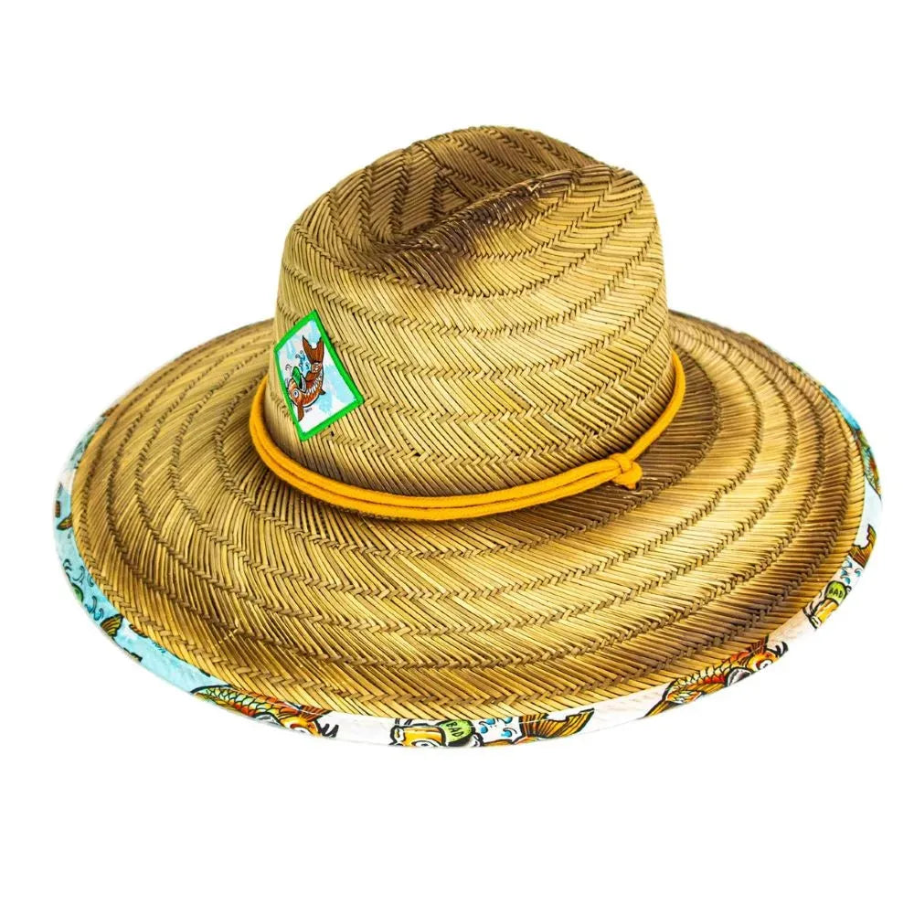 Peter Grimm Sublime Badfish Lifeguard - Chapeau de maître nageur en paille de seigle