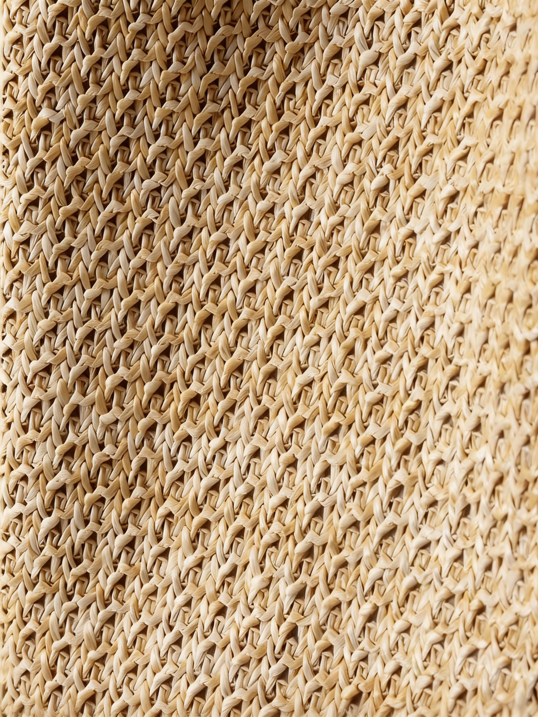 Sac seau artisanal tissé main color block pour un style côtier sans effort