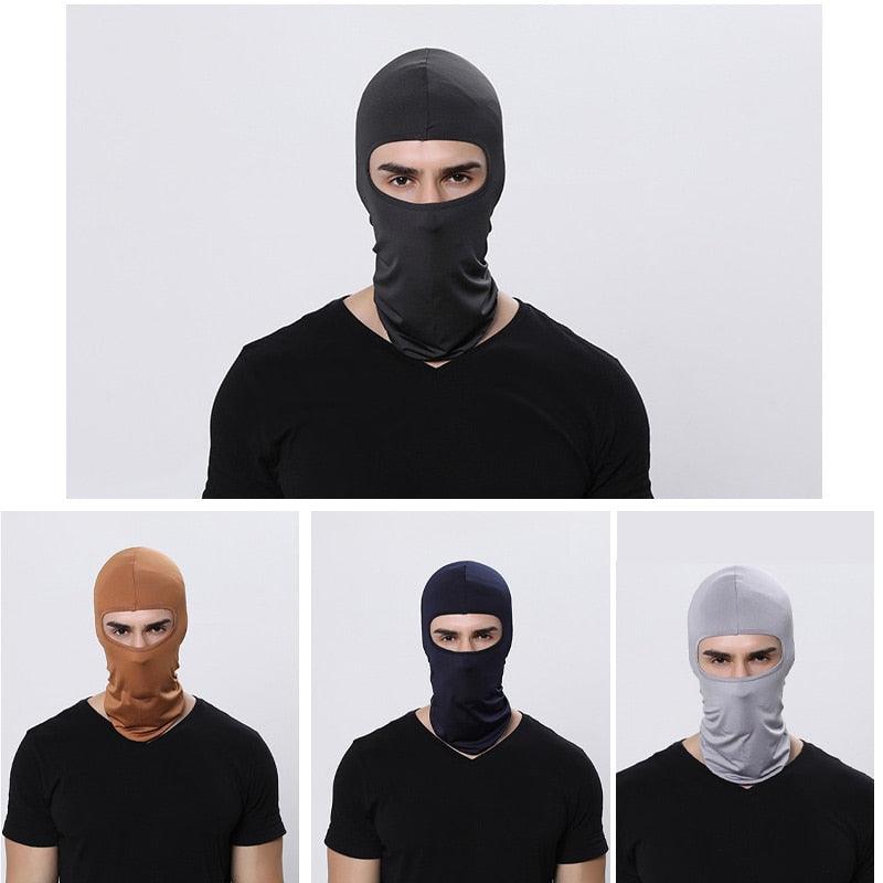Cagoule Homme Femme Chapeaux Bonnets Crânes Capuche Extérieur Coupe-vent Cyclisme Bonnet Protection Solaire Casquette Tactique Cagoule Tempête Masque de Ski Homme Coupe-vent Thermique Écharpe Masque d'Hiver Femme Cache-cou Cagoule pour Cyclisme