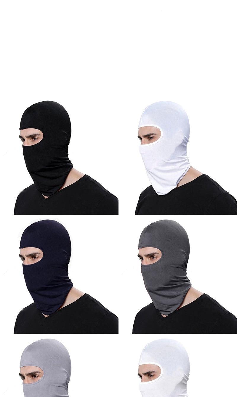 Cagoule Homme Femme Chapeaux Bonnets Crânes Capuche Extérieur Coupe-vent Cyclisme Bonnet Protection Solaire Casquette Tactique Cagoule Tempête Masque de Ski Homme Coupe-vent Thermique Écharpe Masque d'Hiver Femme Cache-cou Cagoule pour Cyclisme