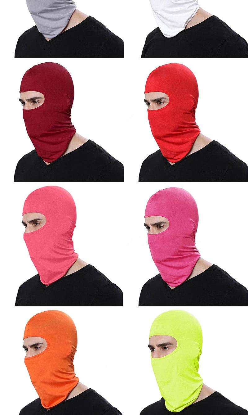 Cagoule Homme Femme Chapeaux Bonnets Crânes Capuche Extérieur Coupe-vent Cyclisme Bonnet Protection Solaire Casquette Tactique Cagoule Tempête Masque de Ski Homme Coupe-vent Thermique Écharpe Masque d'Hiver Femme Cache-cou Cagoule pour Cyclisme