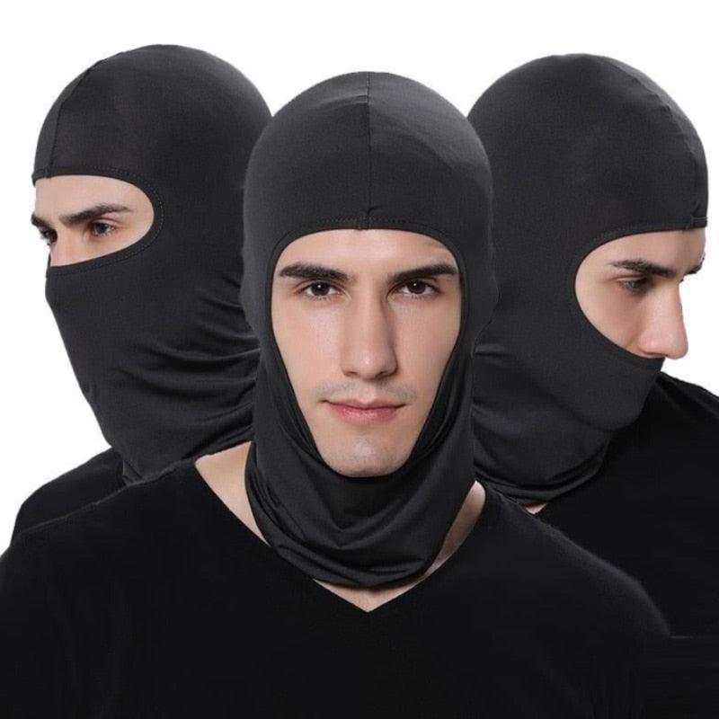 Cagoule Homme Femme Chapeaux Bonnets Crânes Capuche Extérieur Coupe-vent Cyclisme Bonnet Protection Solaire Casquette Tactique Cagoule Tempête Masque de Ski Homme Coupe-vent Thermique Écharpe Masque d'Hiver Femme Cache-cou Cagoule pour Cyclisme
