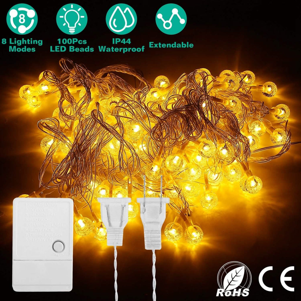 Guirlande lumineuse LED boule