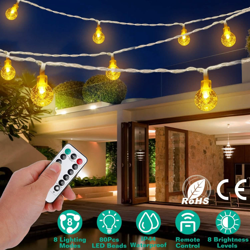 Guirlande lumineuse LED boule