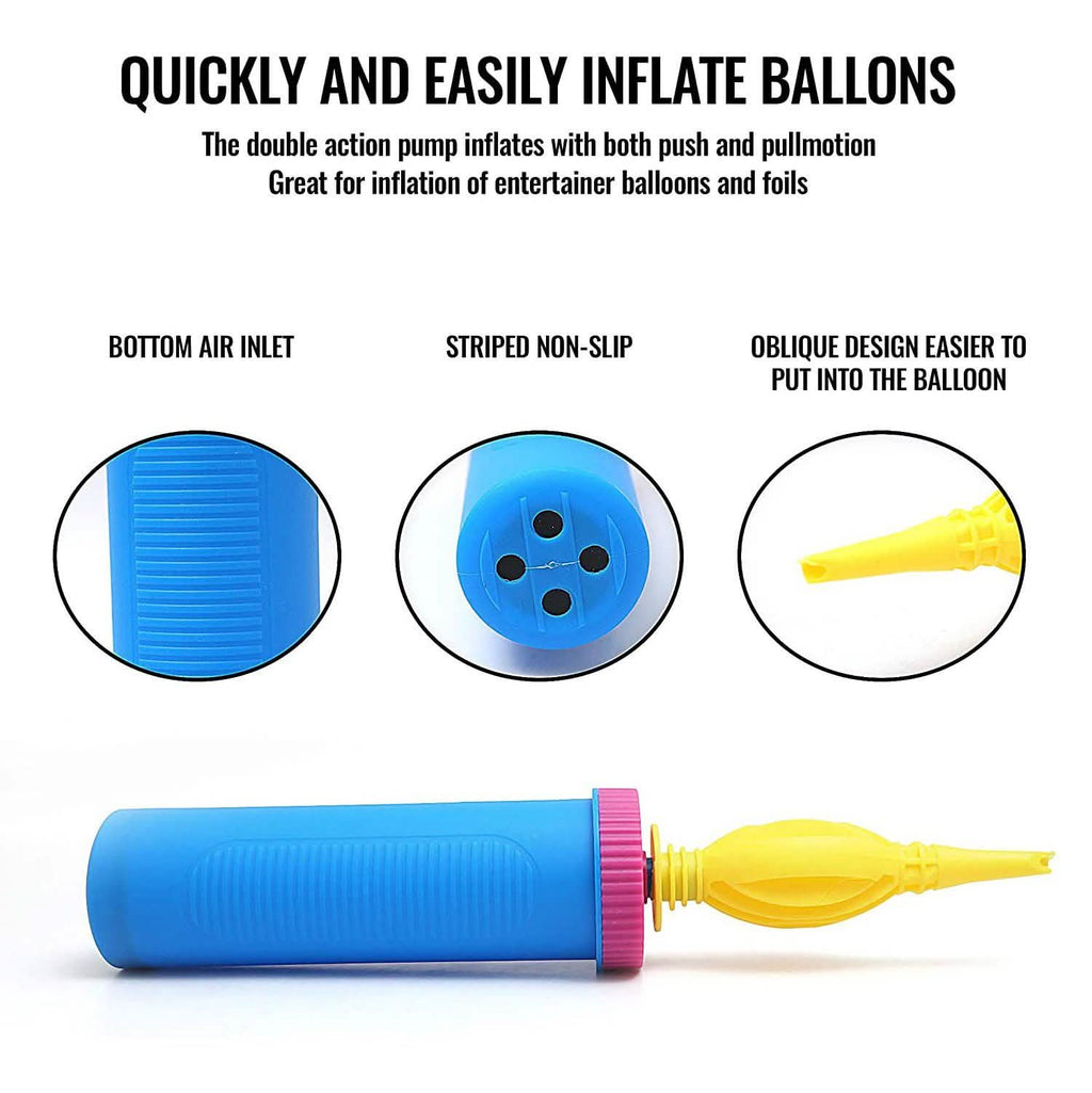 Gonfleur de ballons manuel en plastique