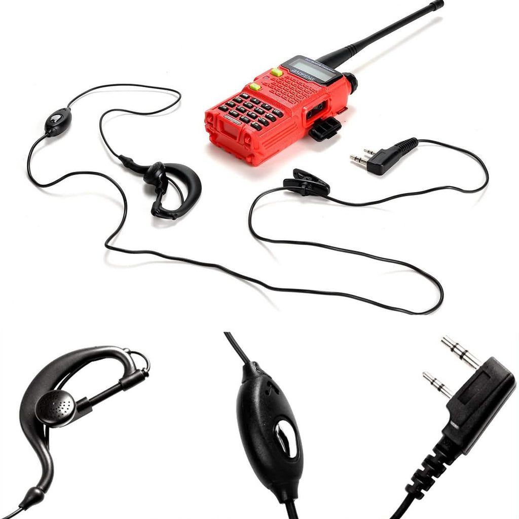Talkies-walkies rouges BAOFENG UV-5R5