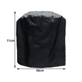Housses de barbecue Housse de barbecue imperméable compatible avec les housses de barbecue à gaz résistantes aux UV Housse de barbecue imperméable avec cordon de serrage universel Protection de four de gril Accessoires de barbecue