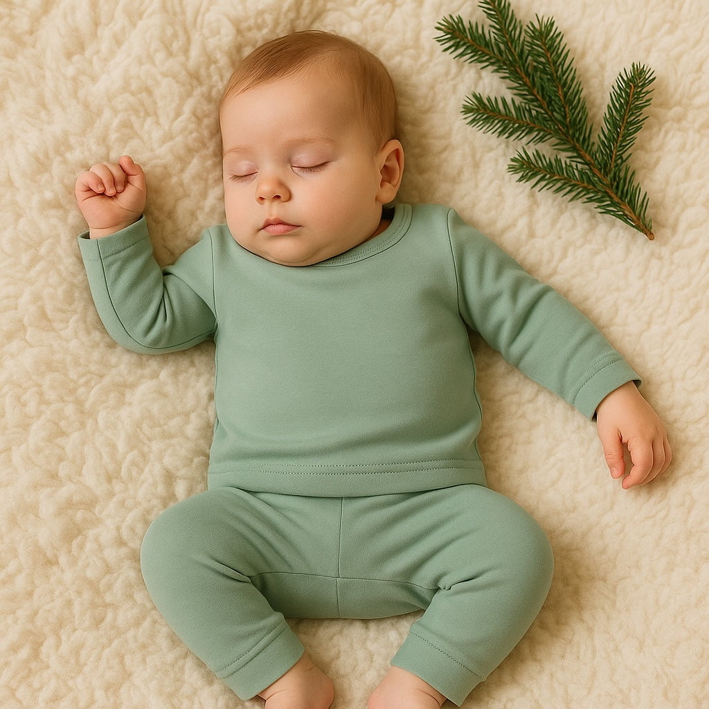 pyjama bébé | Vert basilic