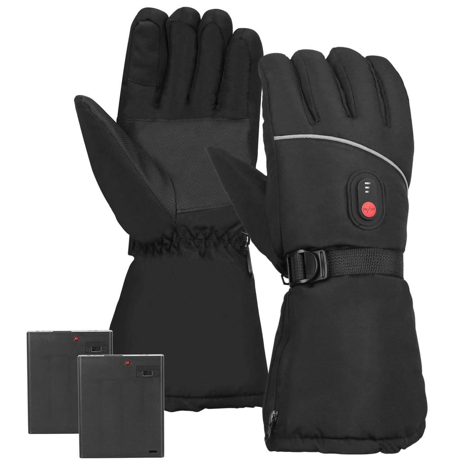 Gants thermiques tactiles USB à piles