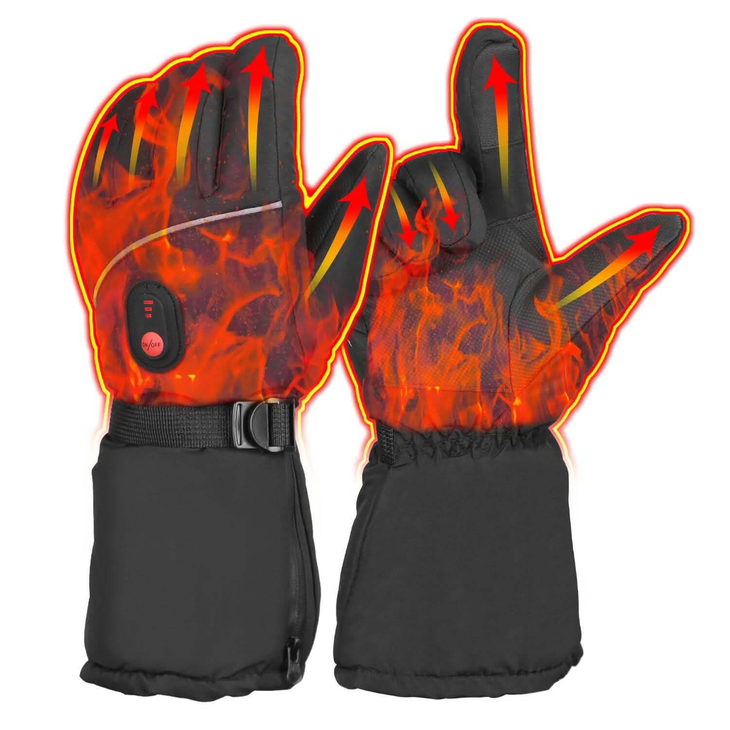 Gants thermiques tactiles USB à piles