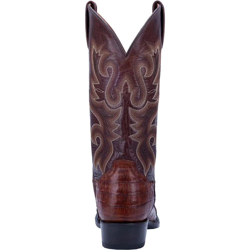 Bottes de cowboy en cuir de caïman Dan Post Bayou pour hommes