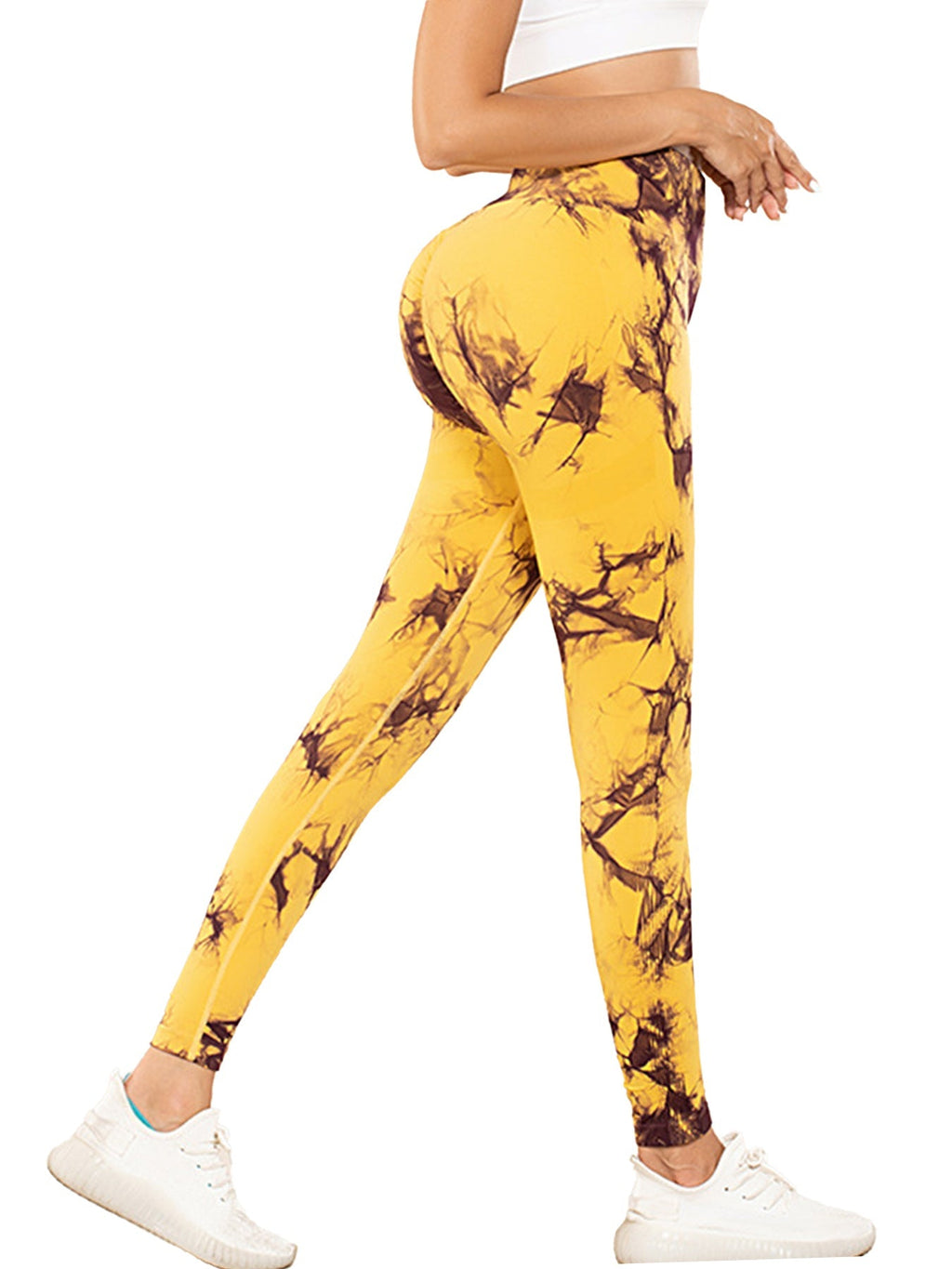 Legging coupé en tie and dye - Lot de 5