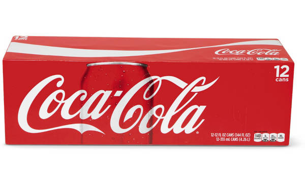 Coca-Cola Coca Cola, paq. de 12 canettes de soda, 12 oz