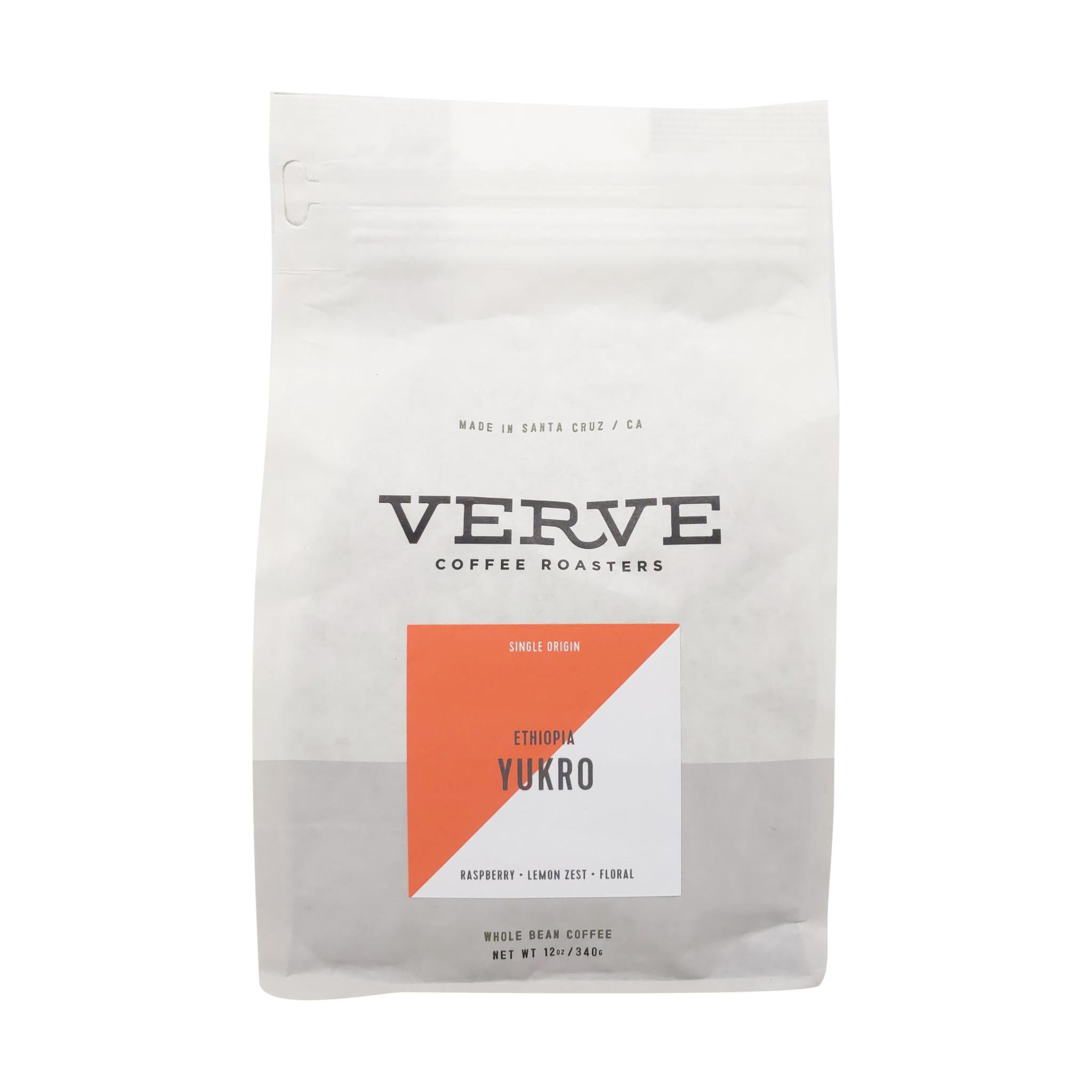 Verve Coffee Roasters - Grains de café d'origine unique Afrique (340 g)