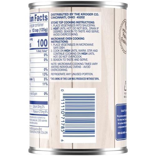 Pois à œil noir Kroger 439 g