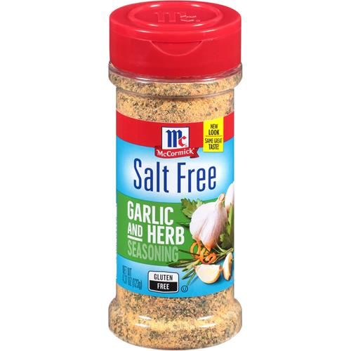 Assaisonnement sans sel ail et herbes McCormick, 124 g