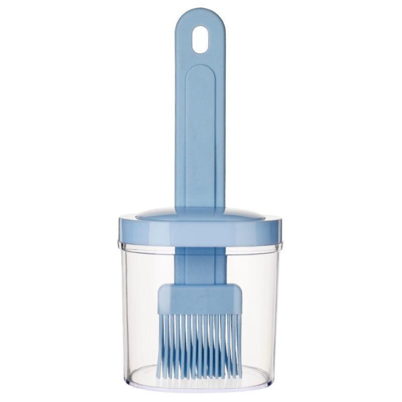 Brosse de nettoyage pour barbecue, brosse en nylon/silicone, outils de cuisson du pain, crème à l'huile, ustensile de cuisine polyvalent, brosse à bouteille d'huile en silicone, accessoires de barbecue portables pour la cuisine de restaurant