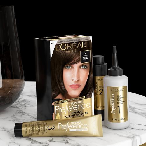 Coloration Permanente Anti-Affadissement et Brillante Loreal Paris Superior Preference, 9.5Nb Blond Naturel Très Clair, Lot de 1, Teinture Capillaire