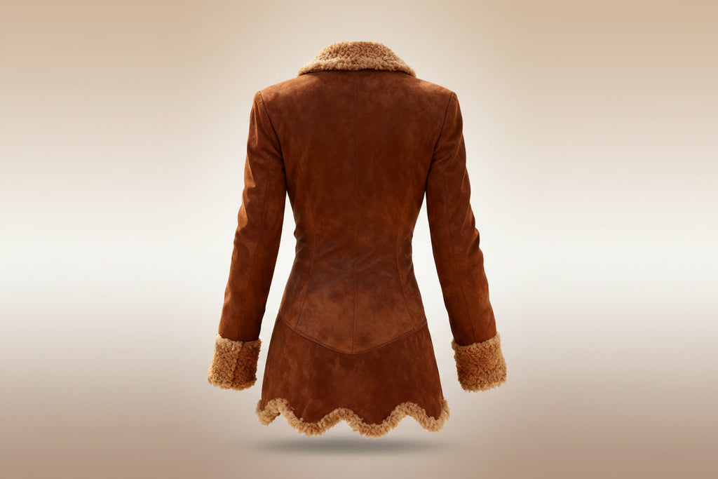 Manteau d'hiver doublé polaire épaisse pour femme