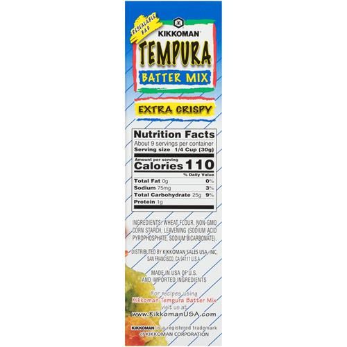 Kikkoman Préparation pour Tempura Extra Croustillante, 283 g