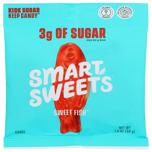 Bonbons gélifiés Sweet Fish Smart Sweets, 51 g