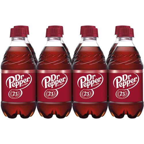 Dr Pepper - Mini-bouteilles, 355 ml, paquet de 8