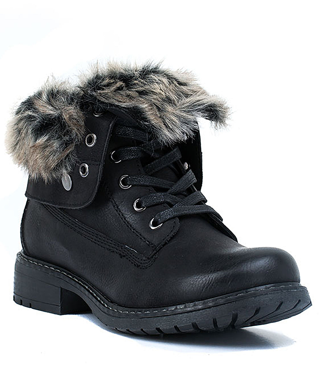 Bottines de combat Trudie Black