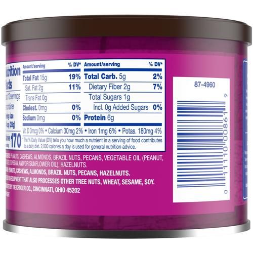 Kroger Mélange de noix non salées 292 g