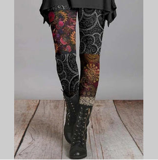 Legging imprimé 3D hawaïen – Imprimé numérique unisexe
