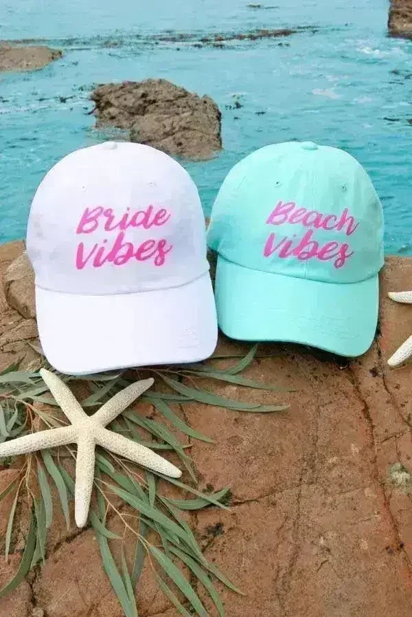 Vibes de future mariée | Vibes de plage - ☀️ Casquettes Papa enterrement de vie de jeune fille sensationnelles