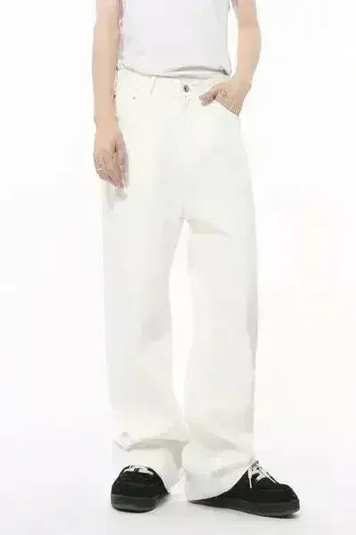 Jean homme taille mi-haute avec poches