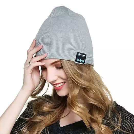 Bonnet avec écouteurs Bluetooth sans fil intégrés
