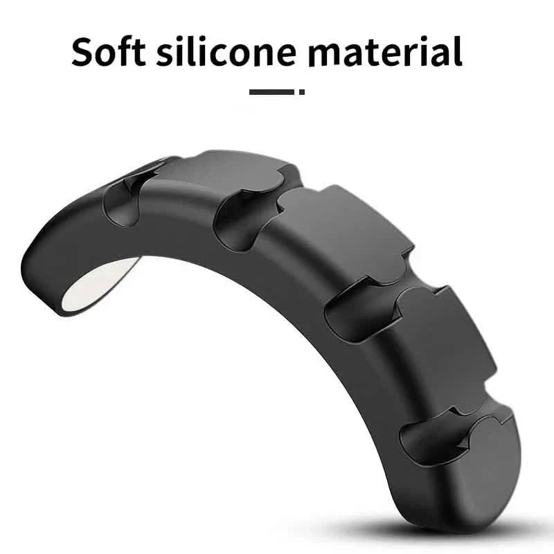 Organisateur de câbles en silicone Ours