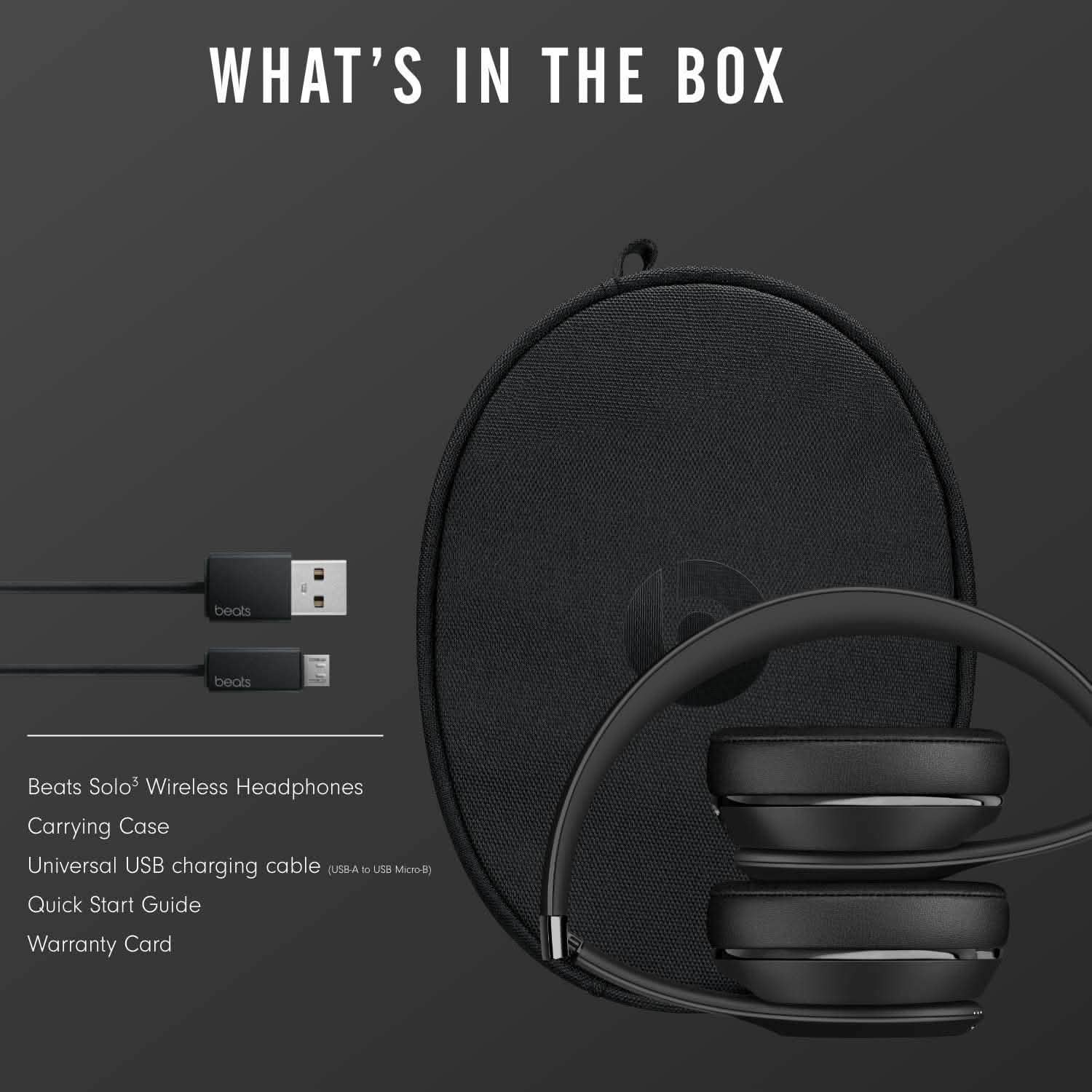 Casque supra-auriculaire sans fil Solo3 de Beats