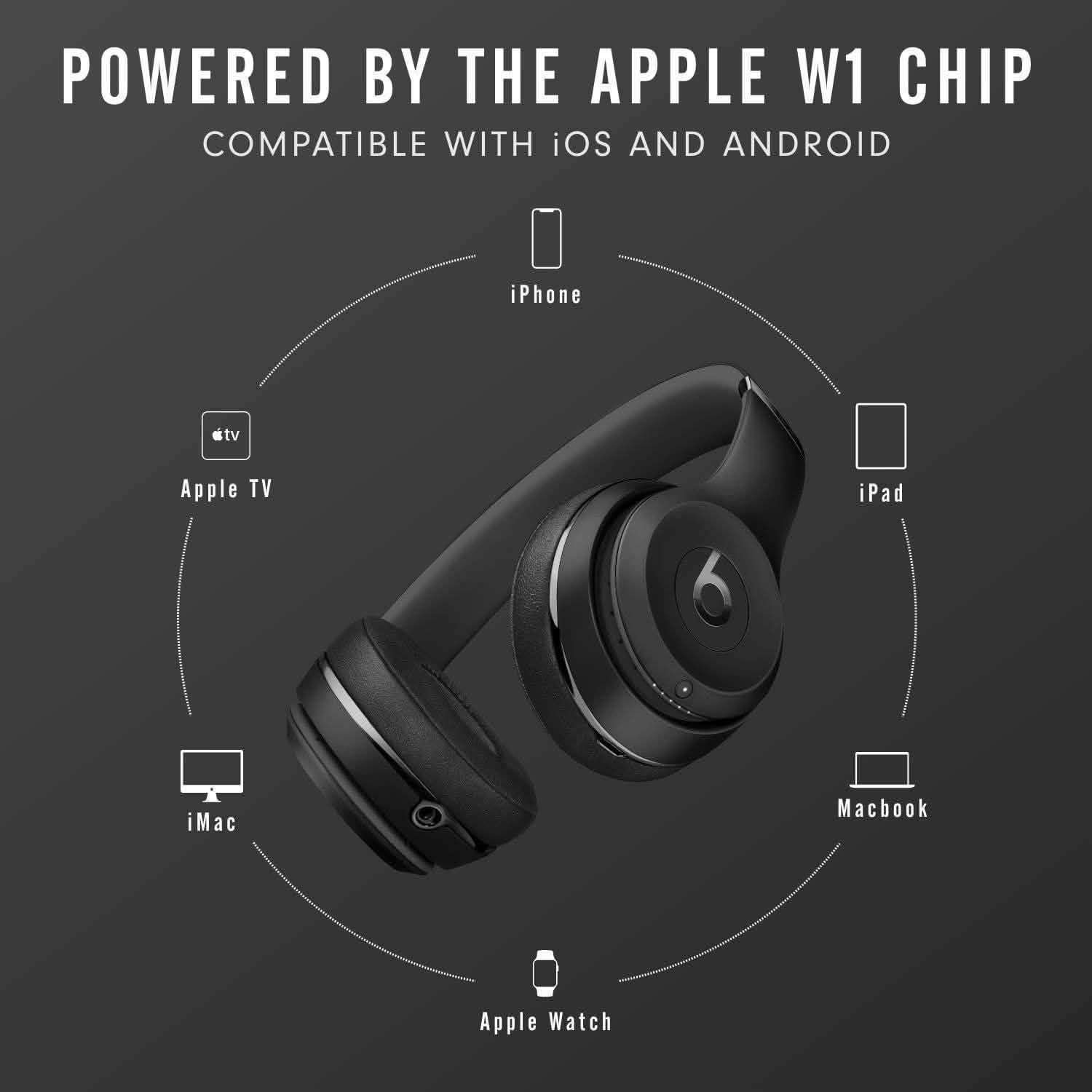 Casque supra-auriculaire sans fil Beats Solo3